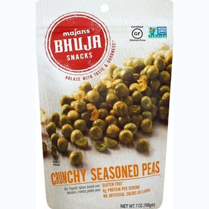 Bhuja Snacks Crunchy Seasoned Peas 6/7 OZ [UNFI #248112] [ebt]