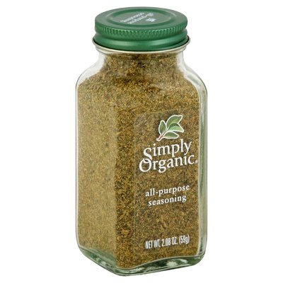 Simply Organic All-Purpose Seasoning Og1  6/2.08 OZ [UNFI #1023290] [ebt]