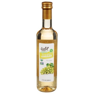 Field Day Vinegar Organic White Wine Og2 6/17 OZ [UNFI #3020914] [ebt]
