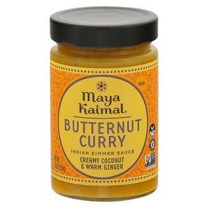 Maya Kaimal Indian Simmer Sauce Butternut Curry Mild 6/12.5 OZ [UNFI #2936607] [ebt]