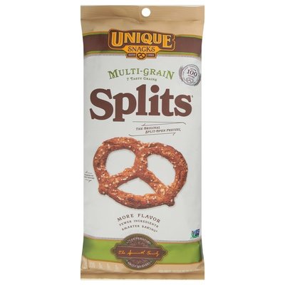Unique Pretzels Pretzels Multi-Grain 12/11 OZ [UNFI #0492439] [ebt]