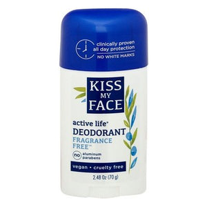 Kiss My Face Deodorant Fragrance Free 1/2.48 OZ [UNFI-CARLISLE #587634] T