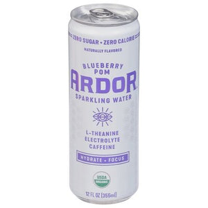 Ardor Sparkling Water Sparkling Water Blueberry Pom Og2 12/12 OZ [UNFI #2759538] [ebt]