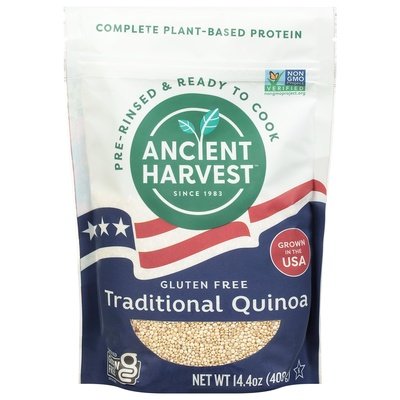 Ancient Harvest Quinoa Gluten Free Traditional 12/14.4 OZ [UNFI #2834596] [ebt]