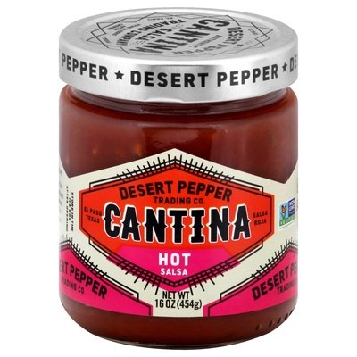 Desert Pepper Trading Co Salsa Hot 6/16 OZ [UNFI #2060077] [ebt]