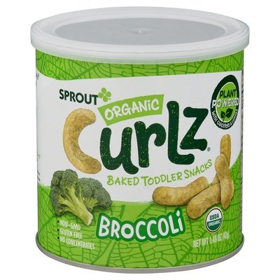 Sprout Baked Toddler Snacks Organic Broccoli 12 Months & Up Og2 6/1.48 OZ [UNFI #2092351] [ebt]