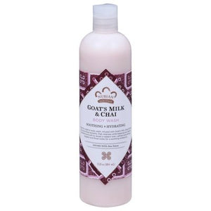 Nubian Heritage Body Wash Goats Milk & Chai Soothing & Hydrating 1/13 OZ [UNFI-CARLISLE #566984] T