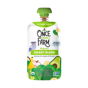 Once Upon A Farm Bananas For Apples And Greens Og2 8/3.2 OZ [UNFI #3003191] [ebt]