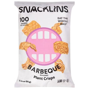 Snacklins Plant Crisps Barbeque Seasoned 12/3 OZ [UNFI #2676229] [ebt]