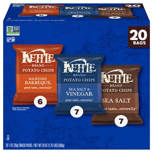 Kettle Brand Potato Chips Assorted 4/20/1 OZ [UNFI #2951796] [ebt]