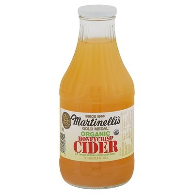 Martinellis Cider Organic Honeycrisp Og2 6/33.8 OZ [UNFI #2878627] [ebt]