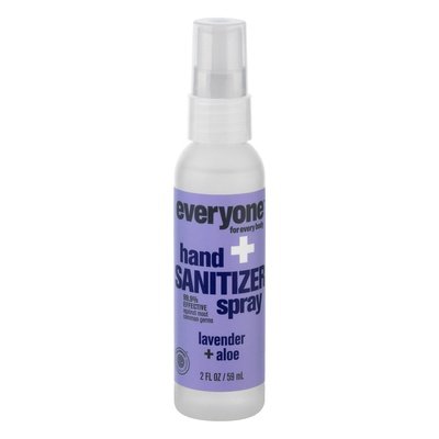 Everyone Hand Sanitizer Spray Lavender + Aloe 6/2 OZ [UNFI-CARLISLE #2068872] T