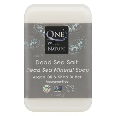 One With Nature Soap Dead Sea Salt Dead Sea Mineral 1/7 OZ [UNFI-CARLISLE #650259] T