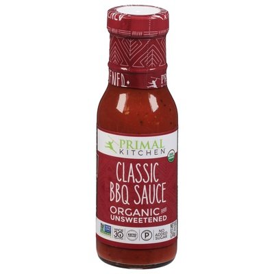 Primal Kitchen Bbq Sauce Organic & Unsweetened Classic Og2 6/8.5 OZ [UNFI #2365963] [ebt]