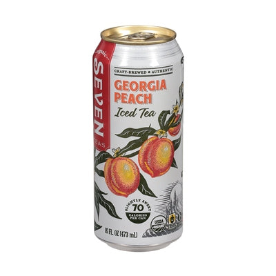 Seven Teas Georgia Peach Iced Og2 12/16 OZ [UNFI #2837847] [ebt]