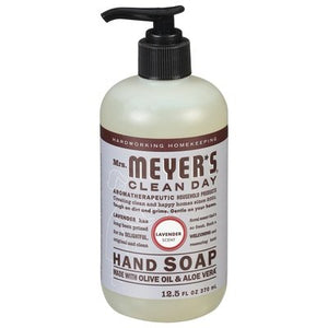 Mrs Meyers Clean Day Hand Soap Lavender Scent 6/12.5 OZ [UNFI #814343] T