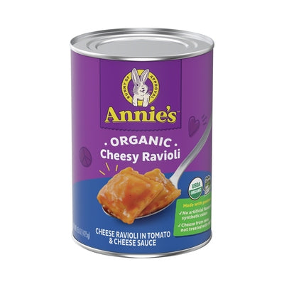 Annies Homegrown Cheesy Ravioli Og2 12/15 OZ [UNFI #269639] [ebt]