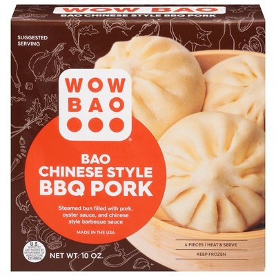 Wow Bao Bao Bbq Pork Chinese Style 8/10 OZ [UNFI #3002110] [ebt]