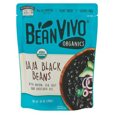 Beanvivo Baja Black Beans Og2 6/10 OZ [UNFI #2697894] [ebt]