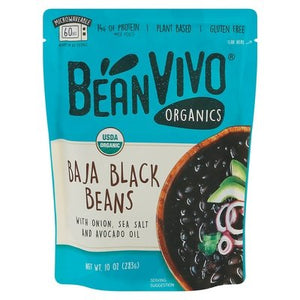 Beanvivo Baja Black Beans Og2 6/10 OZ [UNFI #2697894] [ebt]