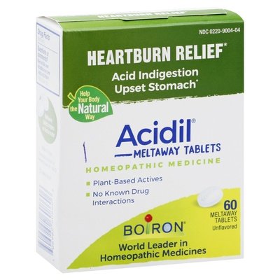 Boiron Heartburn Relief Meltaway Tablets 1/60 TAB [UNFI-CARLISLE #598961]