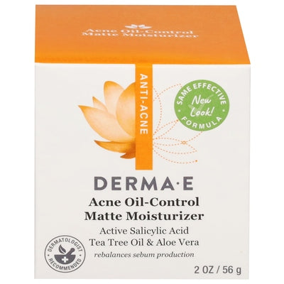 Derma E Moisturizer Matte Acne Oil-Control 1/2 oz [UNFI-CARLISLE #0253443] T