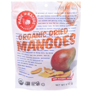 Made In Nature Mangoes Organic Dried Og2 6/8 OZ [UNFI #1753979] [ebt]