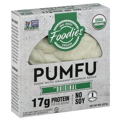 Foodies Vegan Pumfu The Original Og1 8/8 OZ [UNFI #2524668] [ebt]