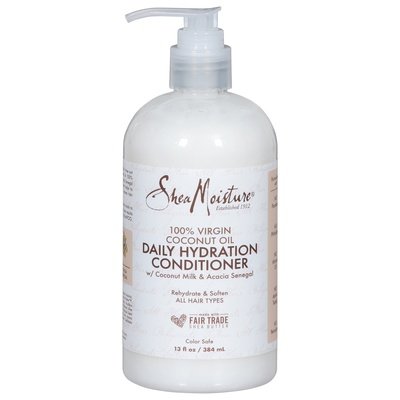 Shea Moisture Conditioner Daily Hydration 100% Virgin Coconut Oil 1/13 OZ [UNFI-CARLISLE #2844710] T