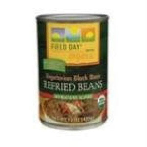 Field Day Black Refried Vegetarian Og2 12/16 OZ [UNFI #588806] [ebt]