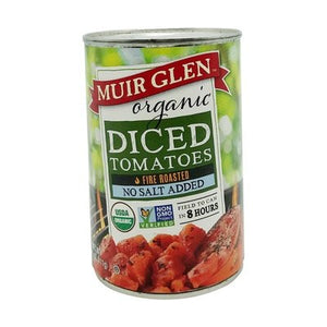 Muir Glen Tomatoes Fire Roasted Diced Og2 12/14.5 OZ [UNFI #595561] [ebt]