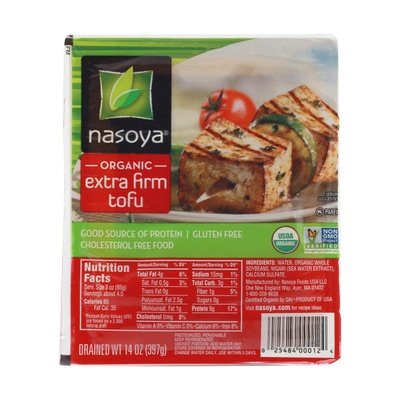 Nasoya Tofu Organic Extra Firm Og2 6/14 OZ [UNFI #864819] [ebt]