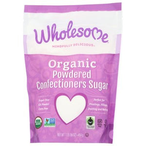 Wholesome Confectioners Sugar Organic Powdered Og2 6/1 LB Og2 [UNFI #312678] [ebt]