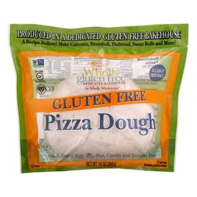 Wholly Wholesome Pizza Dough Gluten Free 6/14 OZ [UNFI #1686252] [ebt]